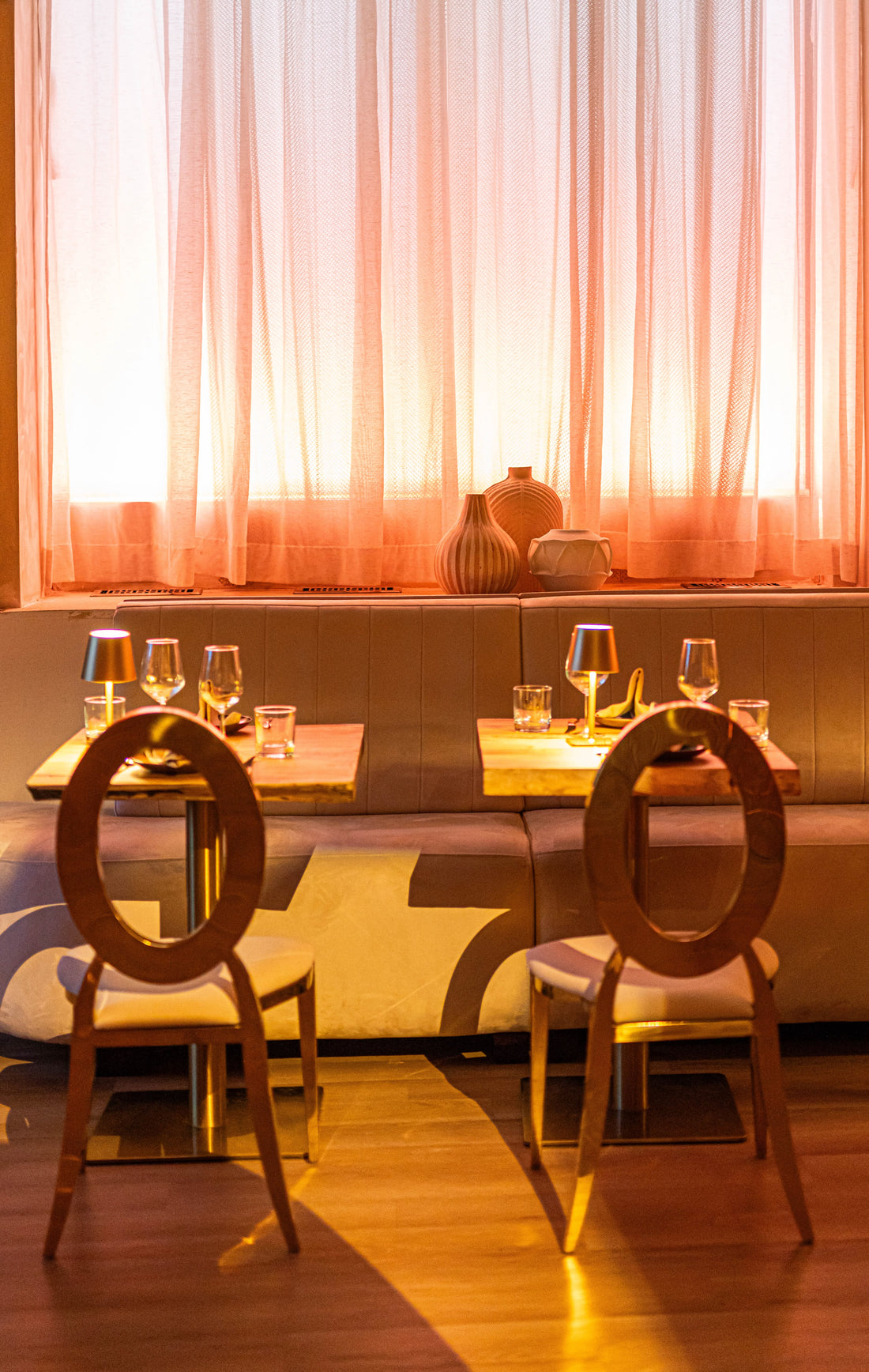 The terrace